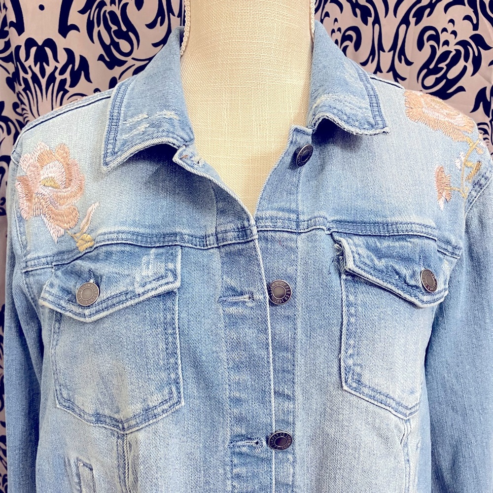 ⚡️ FLASH - Floral denim jacket
